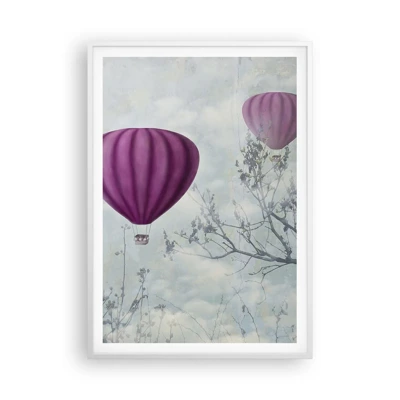 Poster in white frmae - Like Ships in the Sky - 70x100 cm