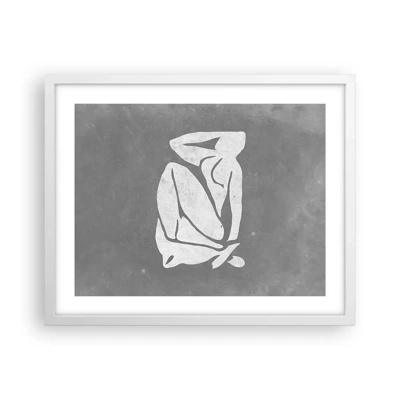 Poster in white frmae - Lost in Thoughts - 50x40 cm