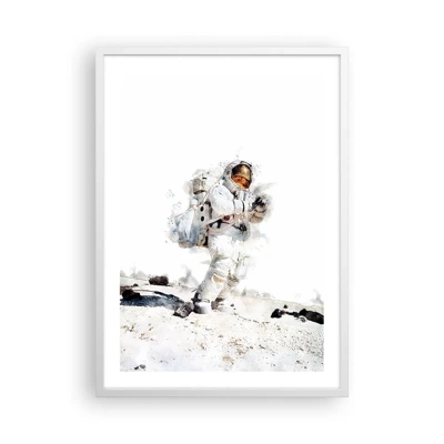 Poster in white frmae - Messenger of the Earth - 50x70 cm