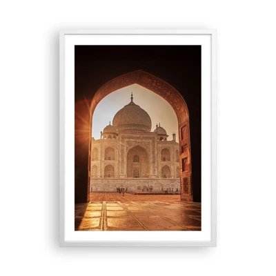 Poster in white frmae - Monument of Unearthy Love - 50x70 cm