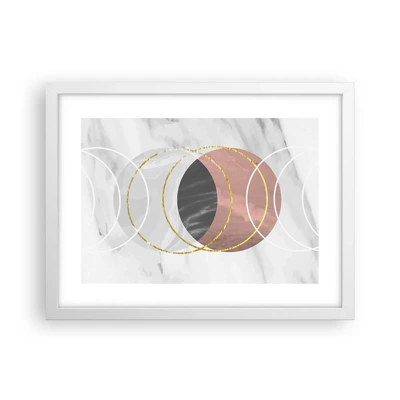 Poster in white frmae - Music of the Spheres - 40x30 cm