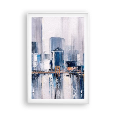 Poster in white frmae - New York Impression - 61x91 cm