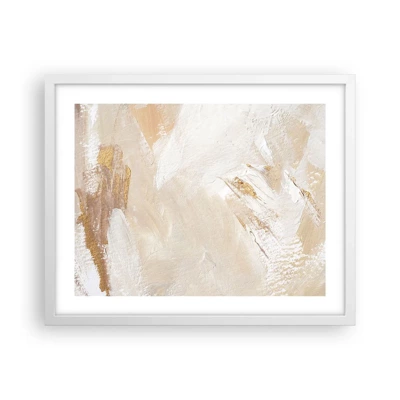 Poster in white frmae - Pastel Composition - 50x40 cm