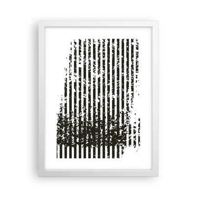 Poster in white frmae - Rhythm and Noise - 30x40 cm
