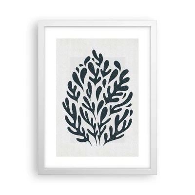 Poster in white frmae - Shapes of Nature - 30x40 cm