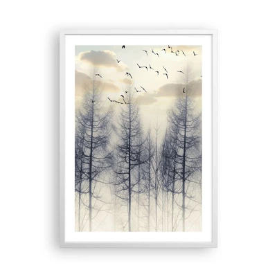 Poster in white frmae - Spirits of the Forest - 50x70 cm