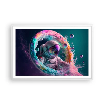 Poster in white frmae - Star Gate - 91x61 cm