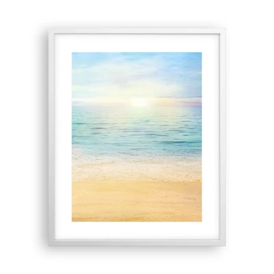 Poster in white frmae - The Big Blue - 40x50 cm