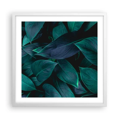 Poster in white frmae - The Green Itself - 50x50 cm