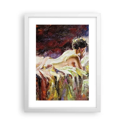 Poster in white frmae - Thoughtful Venus - 30x40 cm
