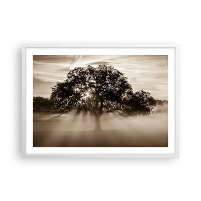 Poster in white frmae - Tree of Good Knowledge - 70x50 cm