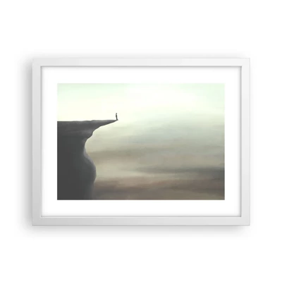 Poster in white frmae - Upwards, Naturally! - 40x30 cm