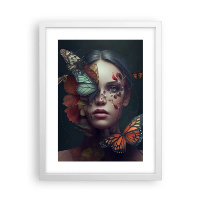 Poster in white frmae - Wonderful Metamorphosis - 30x40 cm