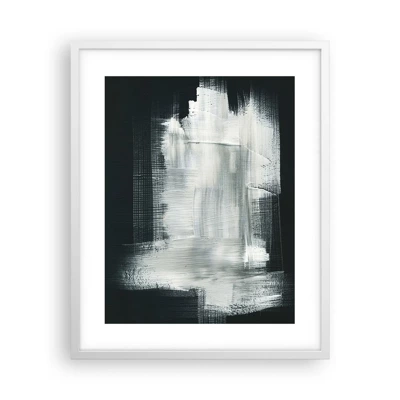 Poster in white frmae - Woven from the Vertical and the Horizontal - 40x50 cm