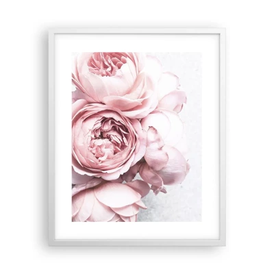 Poster in white frmae - for the Romantics - 40x50 cm