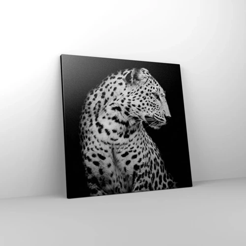 Canvas picture - A Perfect Right Profile  - 50x50 cm