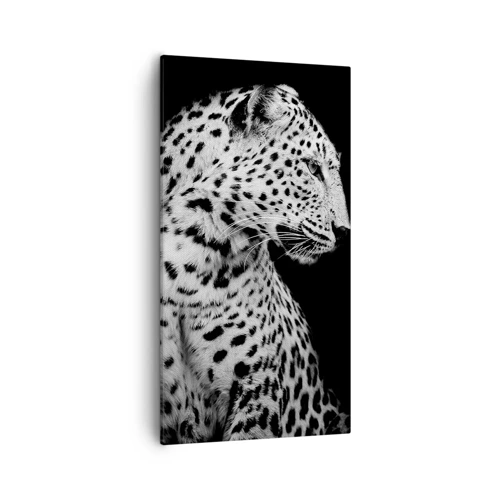 Canvas picture - A Perfect Right Profile  - 55x100 cm