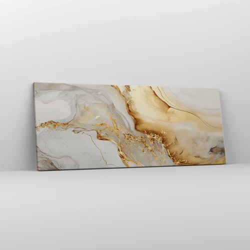 Canvas picture - Abstract: Beauty and Good - 100x40 cm