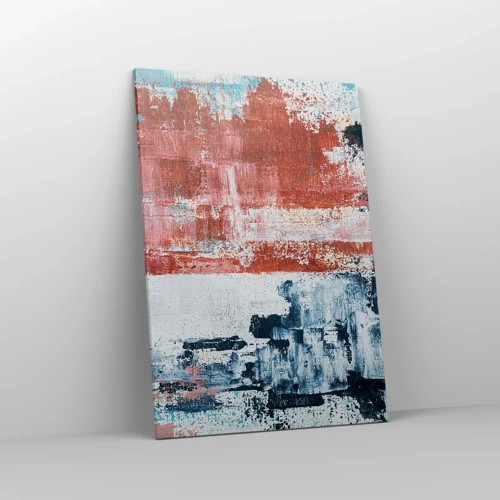 Canvas picture - Abstract Fifty Fifty - 70x100 cm