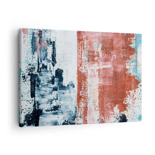 Canvas picture - Abstract Fifty Fifty - 70x50 cm
