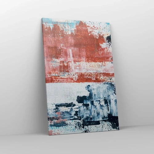 Canvas picture - Abstract Fifty Fifty - 80x120 cm