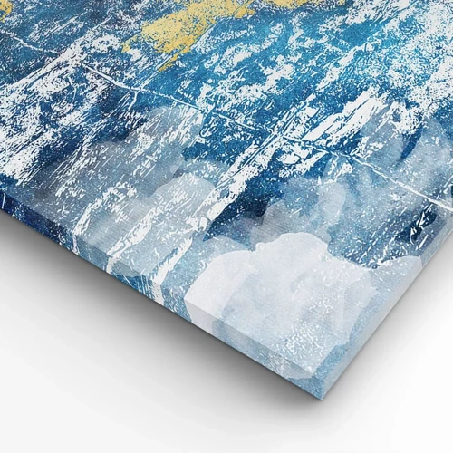 Canvas picture - Abstract Full of Optimism - 100x40 cm