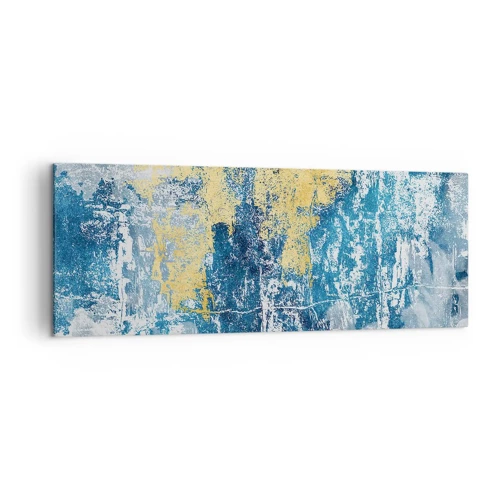 Canvas picture - Abstract Full of Optimism - 140x50 cm