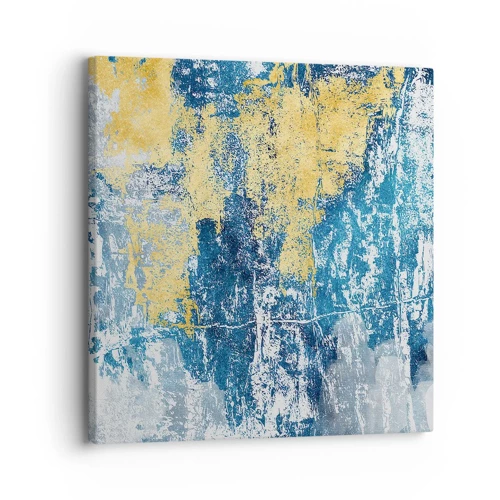 Canvas picture - Abstract Full of Optimism - 30x30 cm