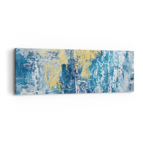 Canvas picture - Abstract Full of Optimism - 90x30 cm
