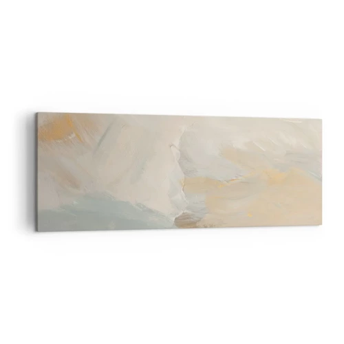 Canvas picture - Abstract: Land of Gentleness - 140x50 cm