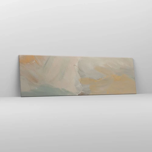 Canvas picture - Abstract: Land of Gentleness - 160x50 cm