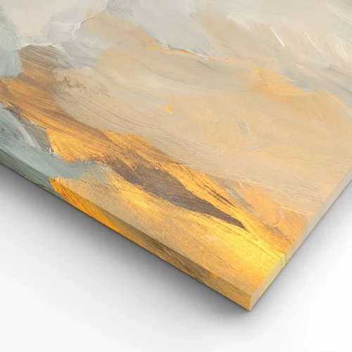 Canvas picture - Abstract: Land of Gentleness - 45x80 cm