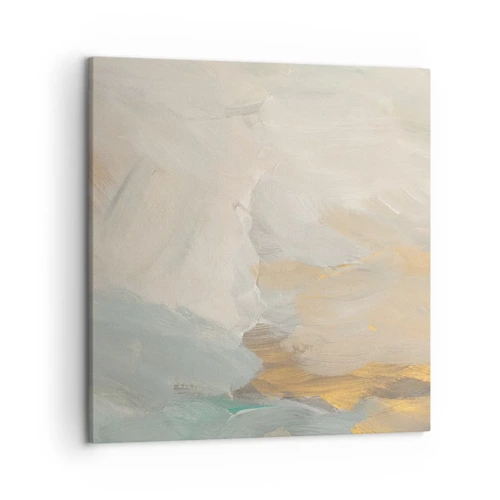 Canvas picture - Abstract: Land of Gentleness - 50x50 cm