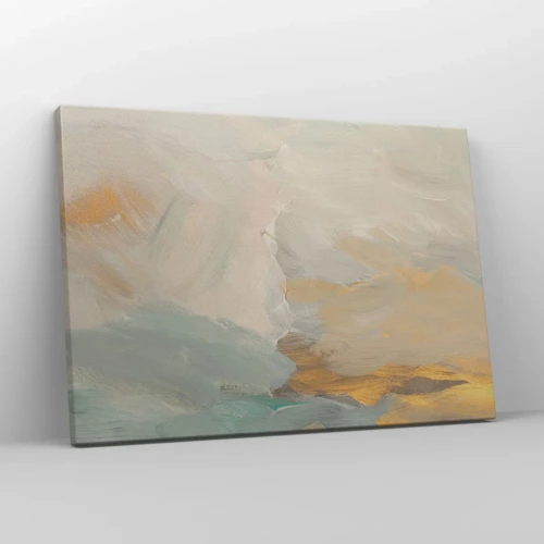 Canvas picture - Abstract: Land of Gentleness - 70x50 cm