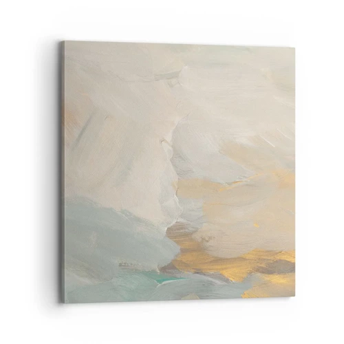 Canvas picture - Abstract: Land of Gentleness - 70x70 cm