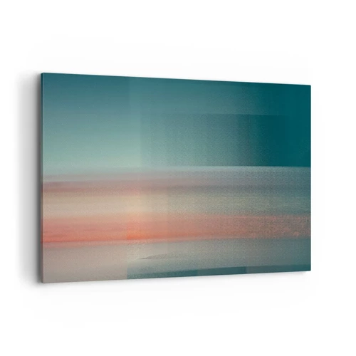 Canvas picture - Abstract: Light Waves - 100x70 cm