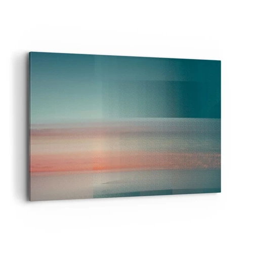 Canvas picture - Abstract: Light Waves - 120x80 cm