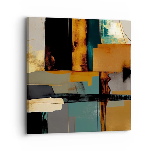 Canvas picture - Abstract - Light and Shadow - 30x30 cm
