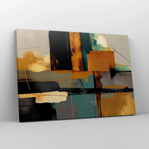 Canvas picture - Abstract - Light and Shadow - 70x50 cm