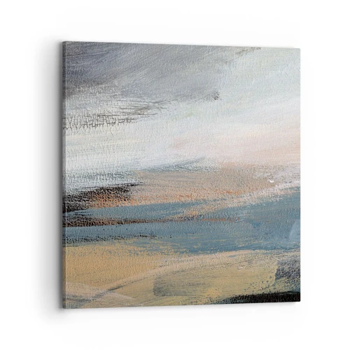 Canvas picture - Abstract: Northern Landscsape - 70x70 cm