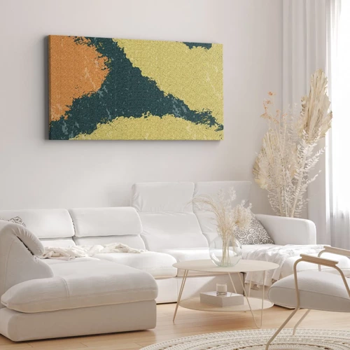 Canvas picture - Abstract - Slow Motion - 100x40 cm