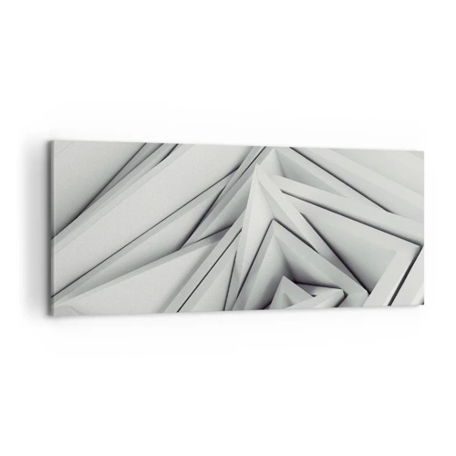 Canvas picture - Acute Angles Budding - 120x50 cm