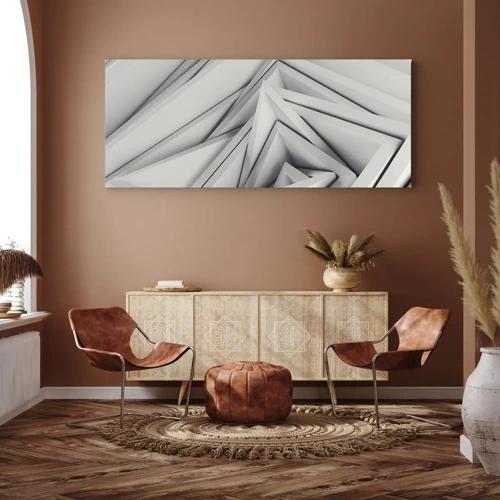 Canvas picture - Acute Angles Budding - 120x50 cm