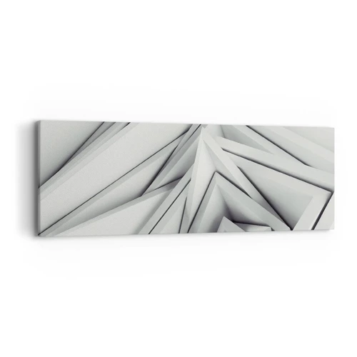 Canvas picture - Acute Angles Budding - 90x30 cm