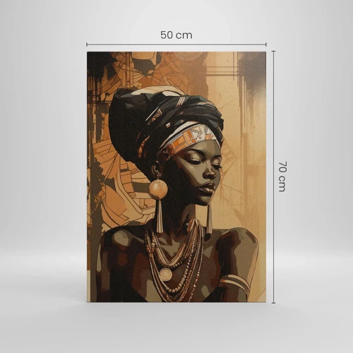 Canvas picture - African Majesty - 50x70 cm