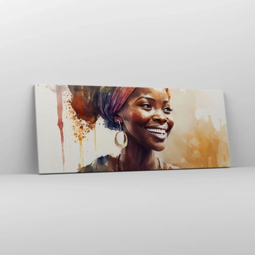 Canvas picture - African Queen - 100x40 cm