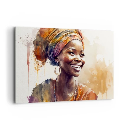 Canvas picture - African Queen - 120x80 cm