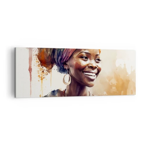 Canvas picture - African Queen - 140x50 cm