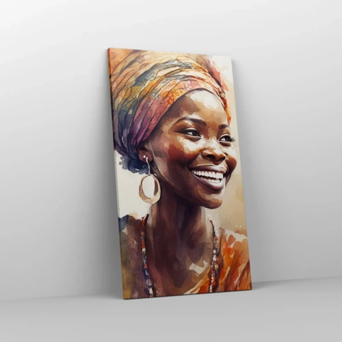 Canvas picture - African Queen - 45x80 cm