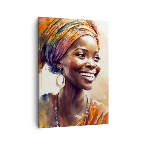 Canvas picture - African Queen - 50x70 cm